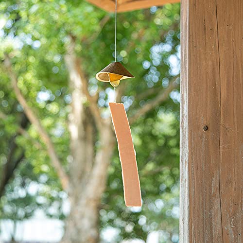 Amazon.com: Nosaku Wind Chimes - Straw Wind Chimes (Brass) 101420